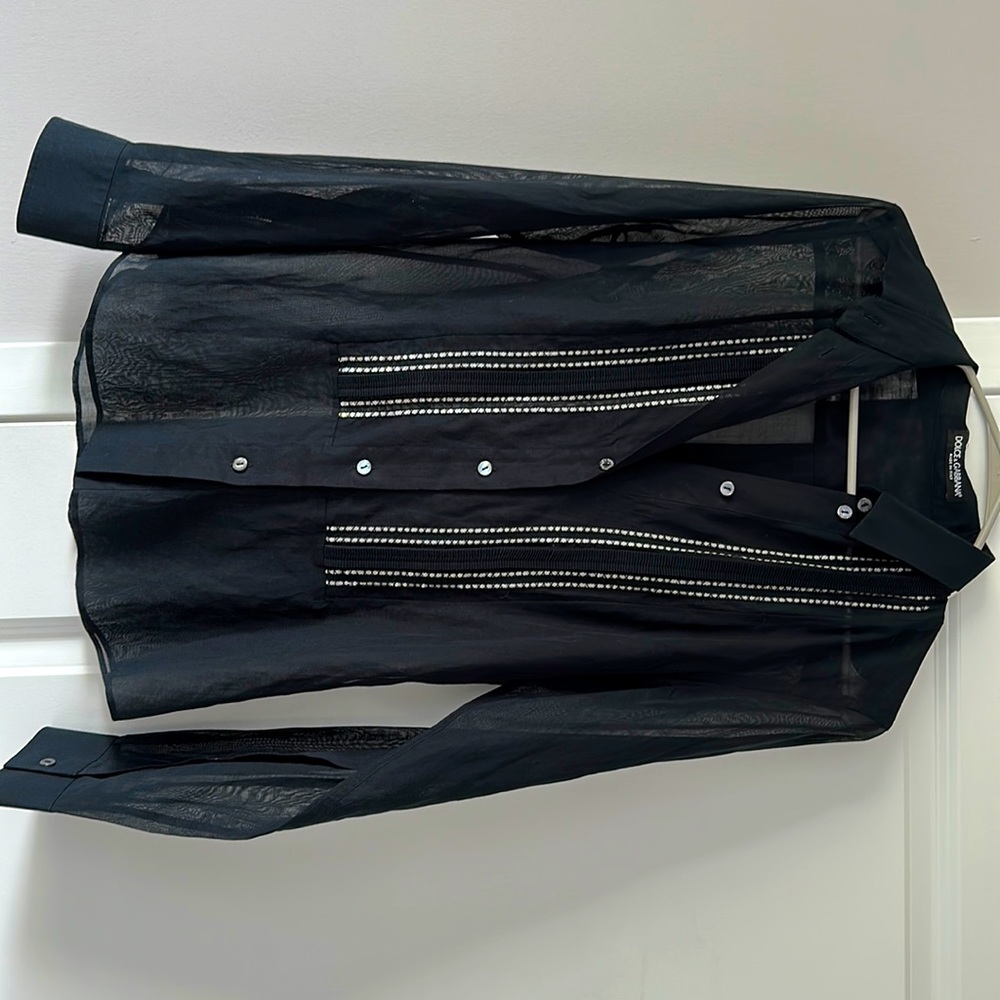 Dolce Gabbana Black and silver Casual dress too